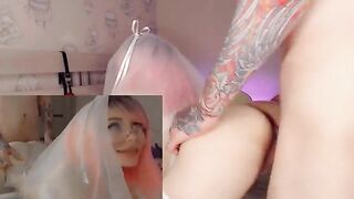 The bride got fucked by best man and came on her face