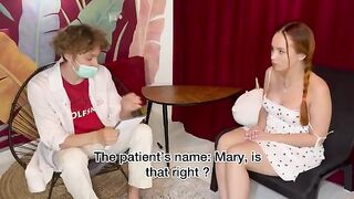 The doctor checked the girl's virginity, but she had to pay