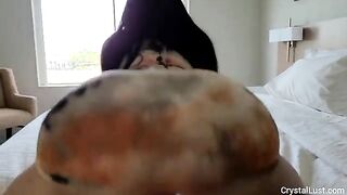 The naughty IG model invites Papi to her hotel room to enjoy her booty