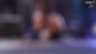 Apex Loba gets her pussy railed and filled with cum