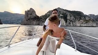 We had sex on the boat with the captain and the crew watched