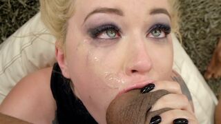 Big ass blonde Misha Cross gets her tight asshole gapped hard in this scene