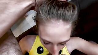 A girl with a big ass was fucked hard by her boyfriend in a steamy homemade scene