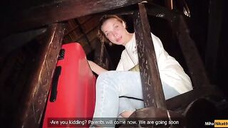 My stepsister is pretending to be a reason for sex - POV 4K