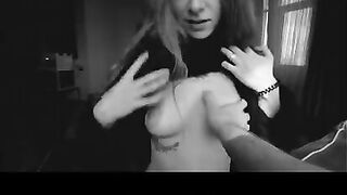 A beautiful woman got her mouth full of cum