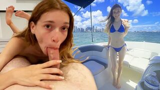 Boat ride with my GF Jessica Marie and two rounds of fun