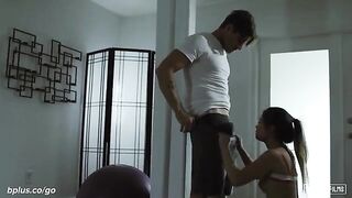 A steamy scene with a personal trainer that’s oh so real