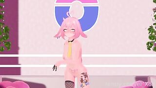 A virtual YouTuber experiences anal for the first time ever