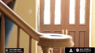 Carter Cruise practices being a masseuse with her bestie Riley Reid