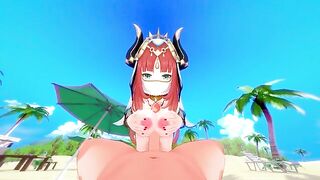 Beautiful girl Nilou fucked in Genshin Impact