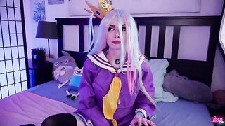 Shiro lost a rock, paper, scissors game to her stepbrother, so she had to have sex with him