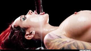 Hottest chicks fucked and creampied by huge Monsters - Hentaied style
