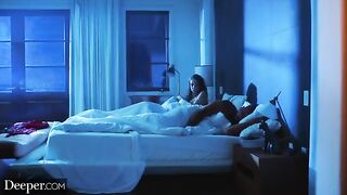 The fantasy threesome with a goddess Elena Koshka is too deep