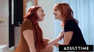 Kenna James seduces her BFF Aidra Fox in steamy lesbian scene