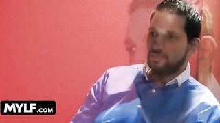 The huge tits of Aubrey Black are being used to cheat in front of her husband