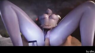 The best Overwatch collection of animated porn videos, featuring DVA and Tracer