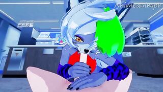 Five Nights at Freddy's Roxanne Wolf Hentai 3D