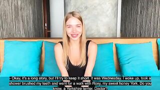 Californiababe cheats on her husband at a psychotherapy session with a sly twist
