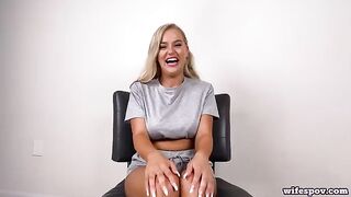 A teen with big natural tits is made for fucking, not for modesty