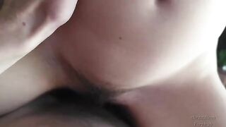 Skinny babe fucks and sucks cock on a spring fling vacation