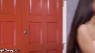 The stepmom caught her stepson and Eliza Ibarra getting intimate
