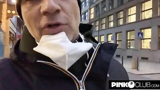The beautiful and innocent Agatha Vega is fucked by a disgusting guy
