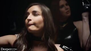 Mistress Maitland pushes sub Emily to her limits in intense threesome