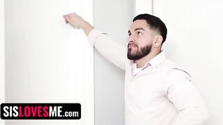 Clever stepsis Vivian Taylor gets her stepbrother to get her pregnant - SisLovesMe