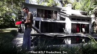 A housewife is cheating on her husband and gets her desires fulfilled