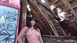 Outdoor casting with a sexy stranger for cash, brought to you by Public Agent