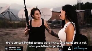 The Femdom Cartel Boss Luna Star teaches her whores how to behave in a steamy Girlsway scene