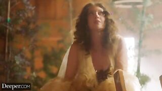 Hot goddess Elena Koshka fucked in an intense threesome by Deeper