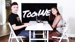 The HGF Experience Live Sex Gameshow - Chase Man Tames This Petite Vixen