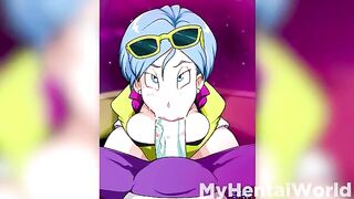 Bulma’s big tits and round ass get fucked in this Dragon Ball hentai animation
