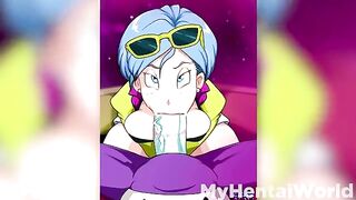 Bulma’s big tits and round ass get fucked in this Dragon Ball hentai animation