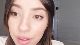 Julie Oliver doing a good girl roleplay after meeting