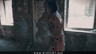 Stranger Ghost Called to Public Fuck in an Abandoned House