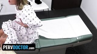 The doctor checked the girl’s pussy in the hospital, featuring Mimi Monet