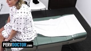 The doctor checked the girl’s pussy in the hospital, featuring Mimi Monet