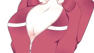 Sword Art Online: Suguha Kirigaya's Huge Tits Hentai Joi