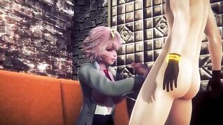 My Hero Academia - Mina Ashido gets her pussy destroyed in 3D hentai