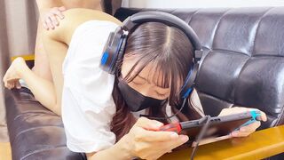 The couple tried to have sex instead of playing video games, it was much more interesting