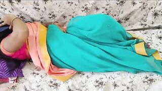 A man caught a sexy bhabhi while she was having some fun with another guy