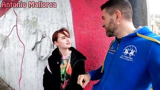 Submissive Russian schoolgirl gets picked up on the street by a familiar face