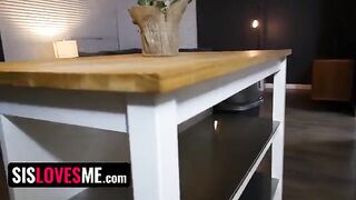 Fit stepsis Cece Capella fucks her stepbrother in a steamy SisLovesMe scene