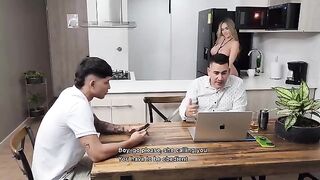 I Fucked my Step Son in front of my Husband