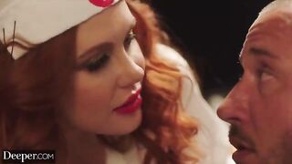 The insatiable Maitland Ward again searches for a new partner in hardcore action