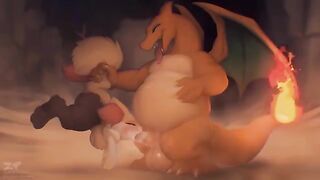 Fire-type Pokémon porn with a hot twist