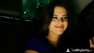The mean girl Keisha Grey forces her stepsister to squirt