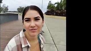 I picked up a girl in the park and fucked her hard